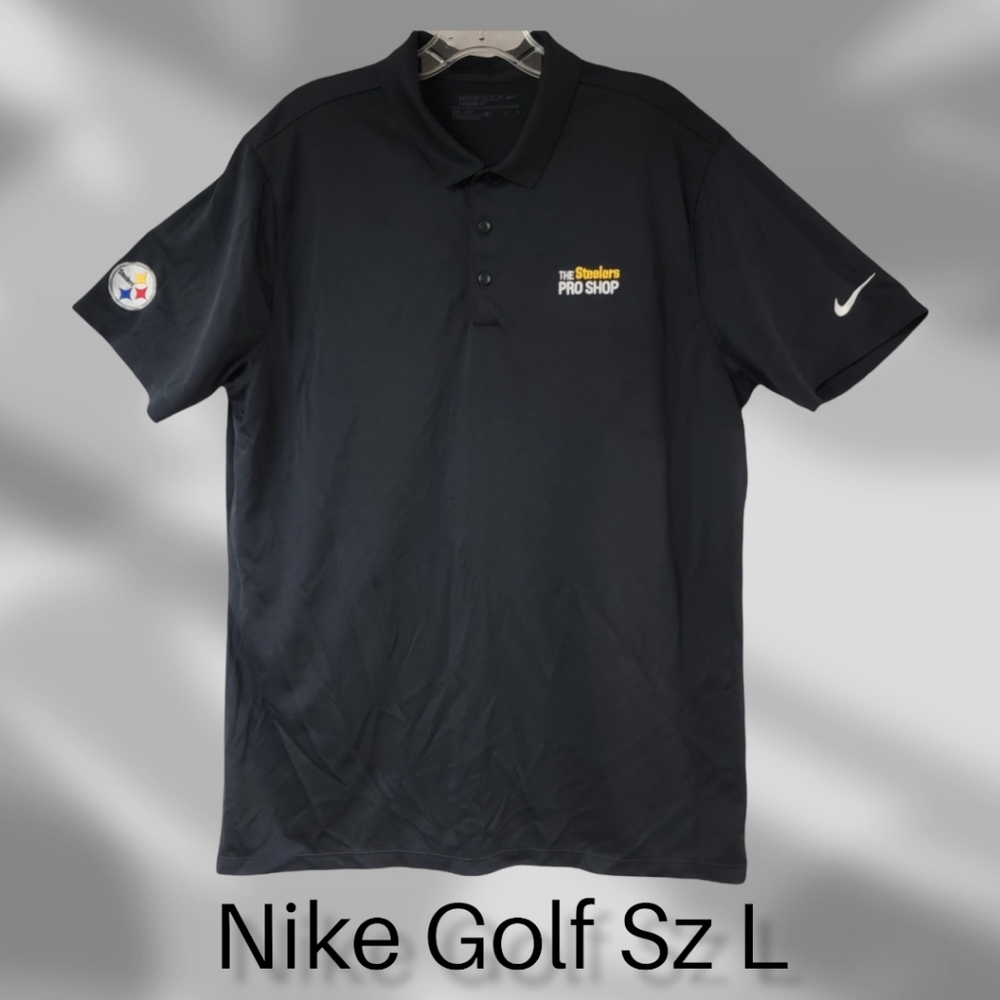 Nike Golf Steelers Polo Sz L